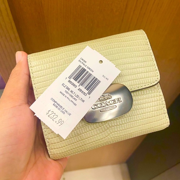 Coach Eliza Small Wallet #CR395 - Picture 7 of 7